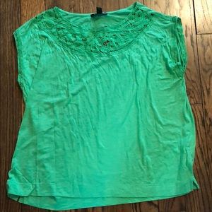 Lauren Ralph Lauren Green Top